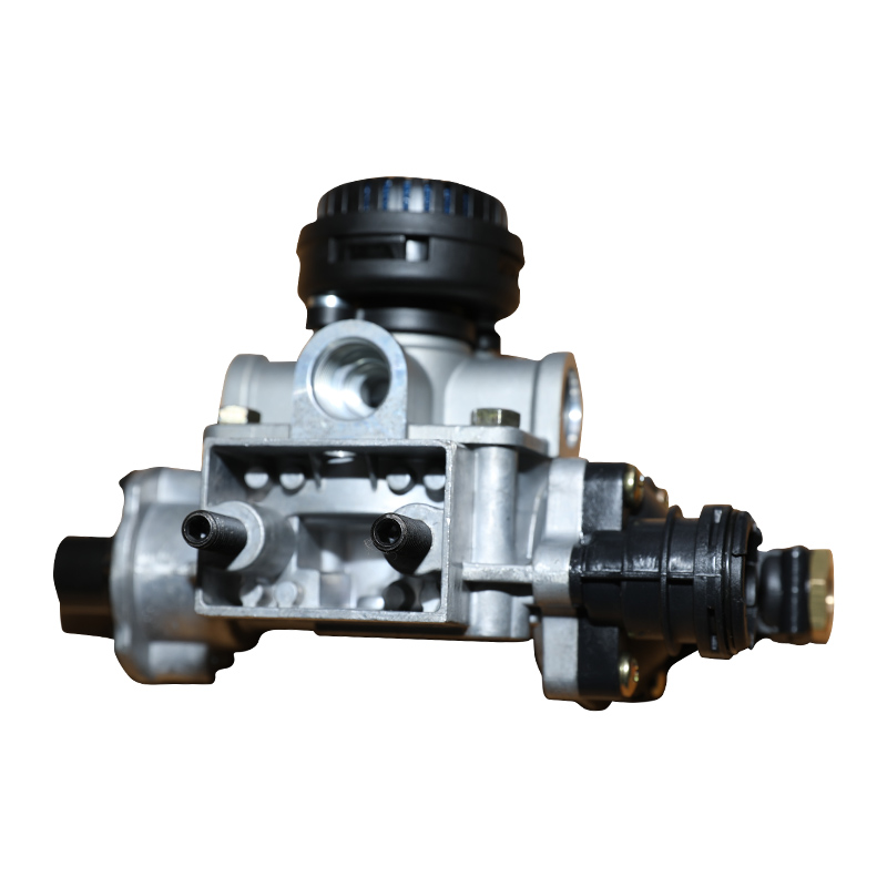 Válvula reguladora inteligente com sensor de carga controlada pneumaticamente
