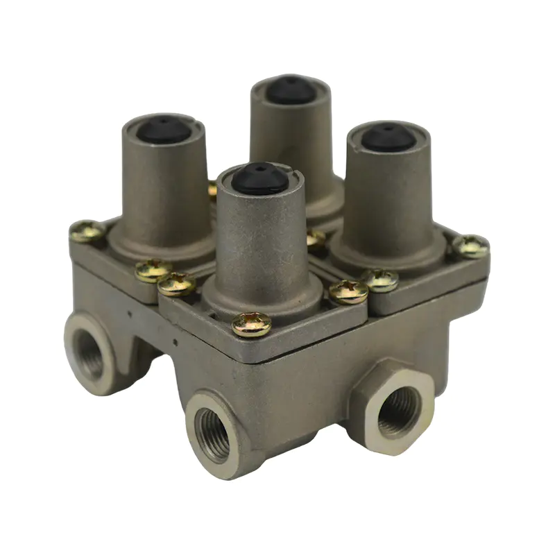 Válvula de proteção de quatro circuitos com portas M16/M22